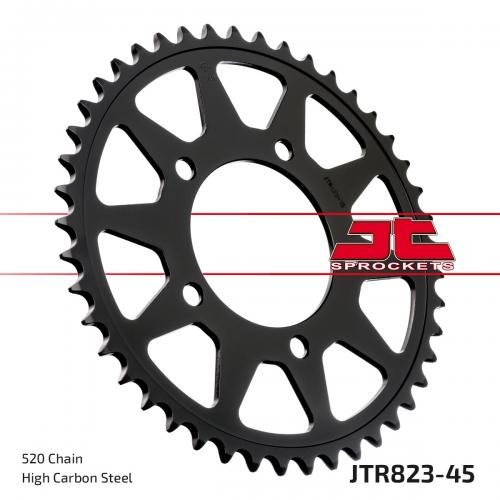 JT SPROCKETS REAR STEEL 45T, 520 JTR082345