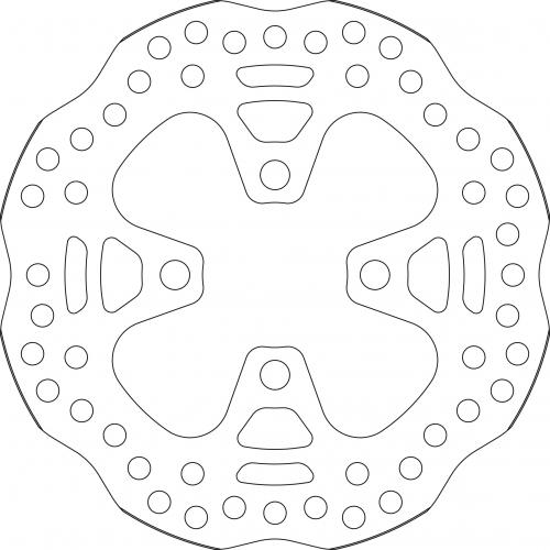 SBS UPGRADE BRAKE DISC 6023