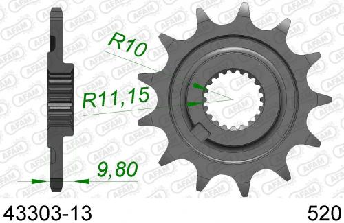 AFAM FRONT 13T, 520 AF14330313