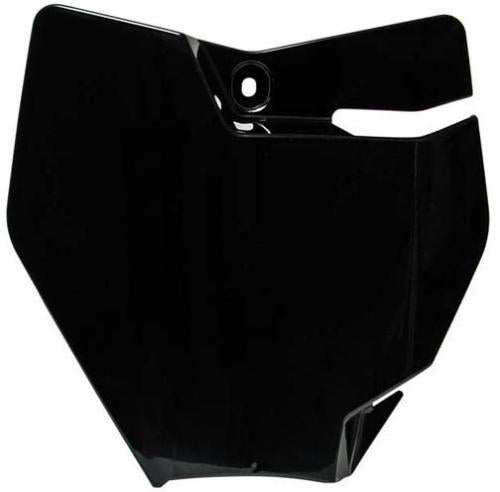RTECH FRONT NUMBER PLATE KTM BLACK 565230346
