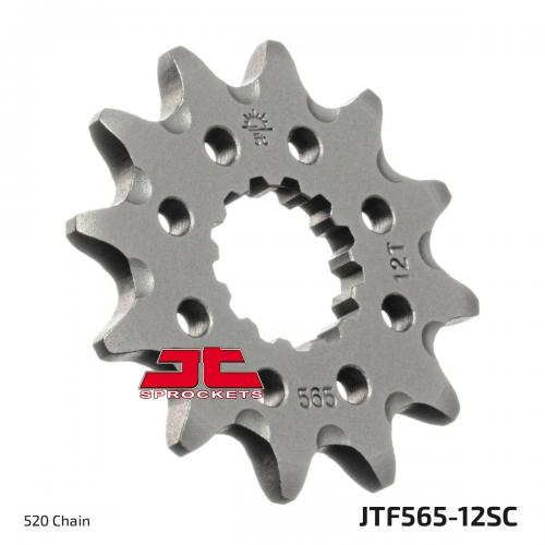 JT SPROCKETS FRONT STEEL 12T, 520 JTF056512
