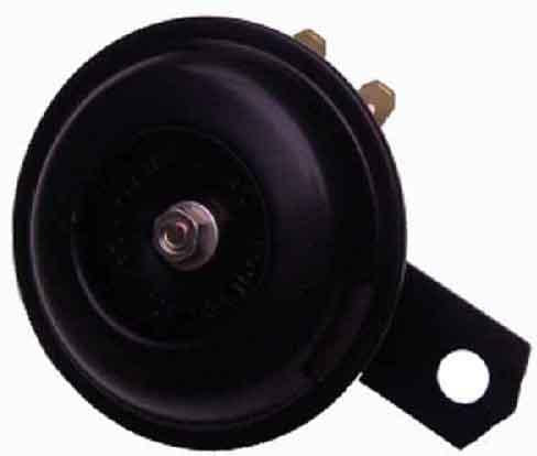 UNIVERSAL HORN 12V 70MM, BLACK 183012
