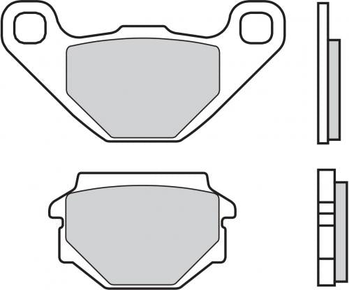 BREMBO 07015CC BRAKE PADS ORGANIC