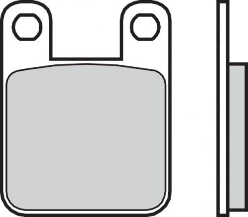 BREMBO 07044CC BRAKE PADS ORGANIC