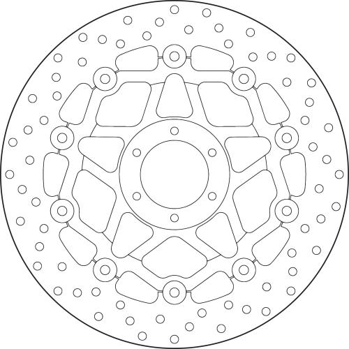 BREMBO BRAKE DISC, 78B408A3