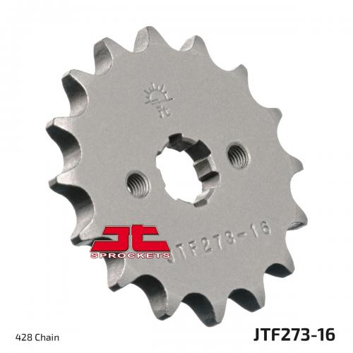 JT SPROCKETS FRONT STEEL 16T, 428 JTF027316
