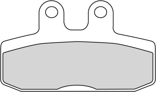 FERODO FDB2060AG BRAKE PADS ORGANIC