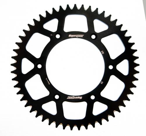 SUPERSPROX SUPERSPROX REAR ALU 53T, BLACK, 520 SU221053B