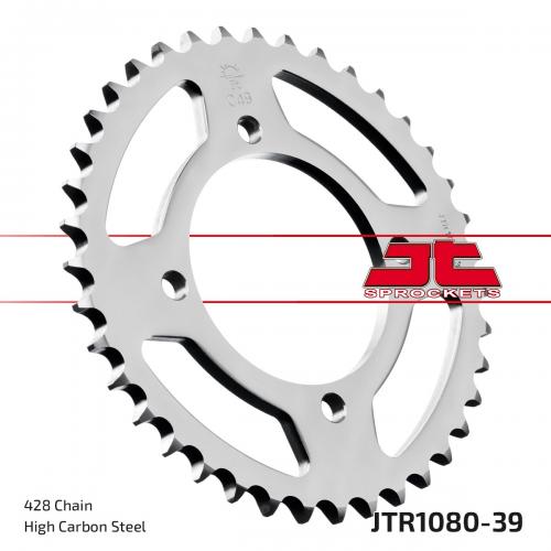 JT SPROCKETS REAR STEEL 39T, 428 JTR108039