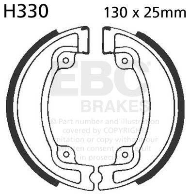 EBC H330 EBC BRAKE SHOES