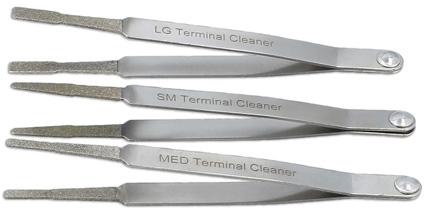 LASER TOOLS DIAMOND TERMINAL CLEANER SET 3PC