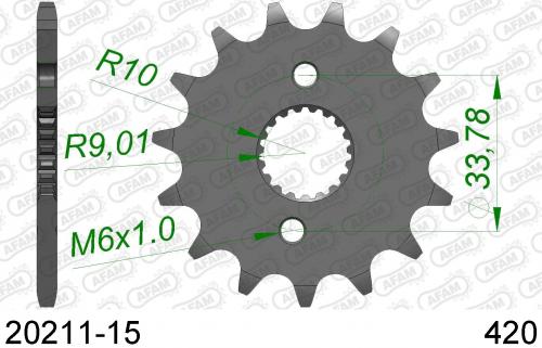 AFAM FRONT 15T, 420 AF12021115