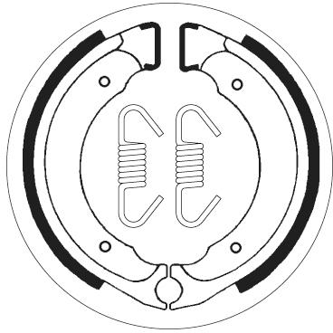 SBS 2101 BRAKE SHOES