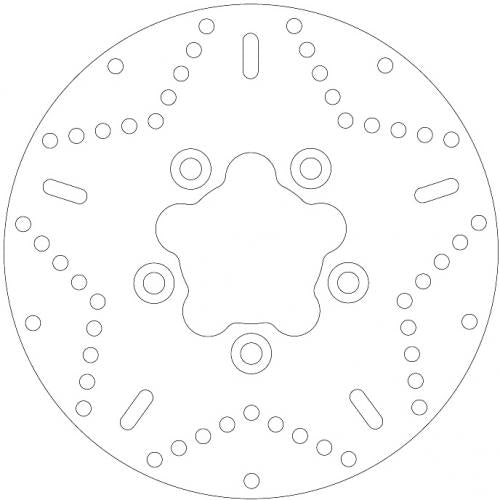 EBC MD9170D SCOOTER BRAKE DISCS