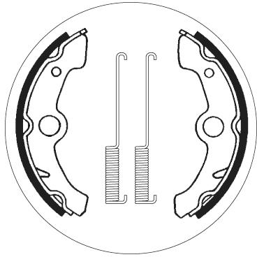 SBS 2178 BRAKE SHOES
