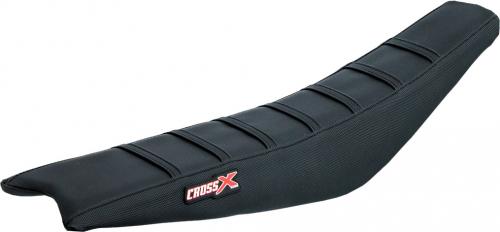CROSS X SEAT COVER, BLACK (STRIPES) M8113BBB