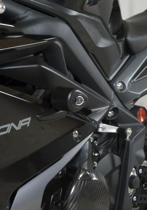 R&G CRASH PROTECTOR, AERO, NO-CUT, BLACK 41285172