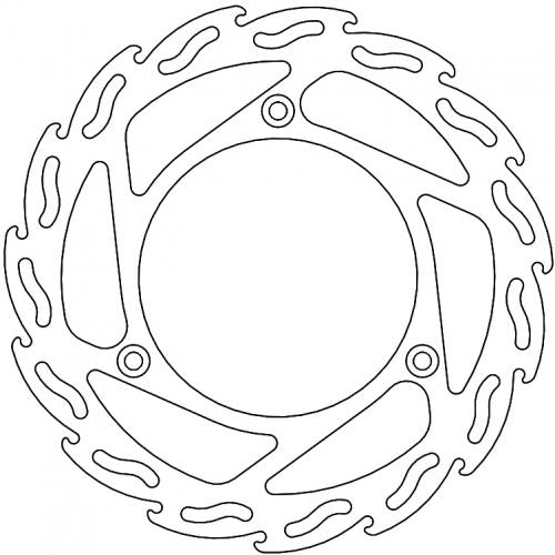 MOTO MASTER 110749, FLAME FIXED DISC 198