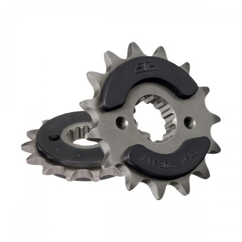 JT SPROCKETS FRONT STEEL 15T RB, 520 JTF030815R