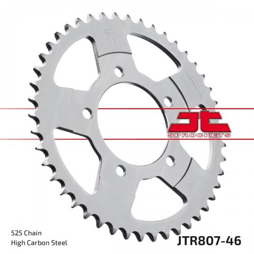 JT SPROCKETS REAR STEEL 46T, 525 JTR080746