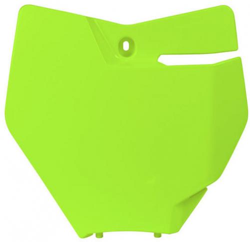 RTECH FRONT NUMBER PLATE KTM NEON YELLOW 565230422