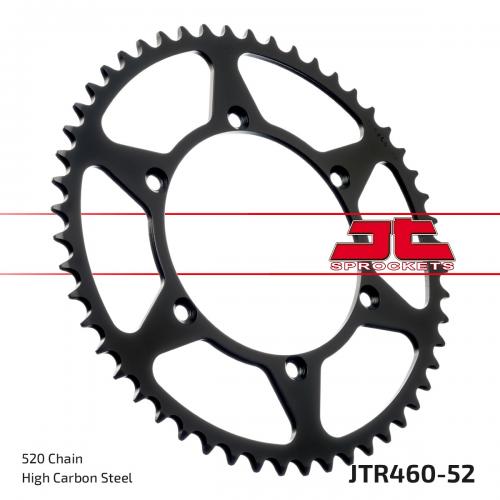 JT SPROCKETS REAR STEEL 52T, 520 JTR046052