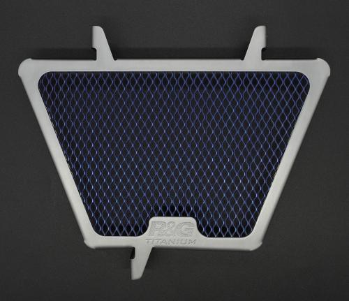 R&G OIL COOLER GUARD, REAL TITANIUM 41583130