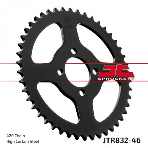 JT SPROCKETS REAR STEEL 46T, 420 JTR083246
