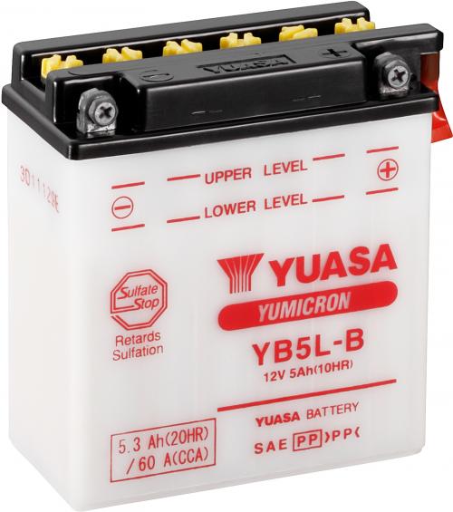 YUASA YB5L-B YUASA BATTERY & ACID PACK