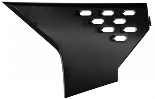 RTECH VENTED LEFT AIR BOX PANEL HUSQ BLACK