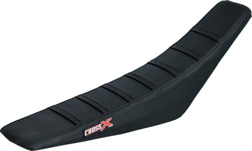 CROSS X SEAT COVER, BLACK/BLACK/BLACK (STRIPES) M11003BBB