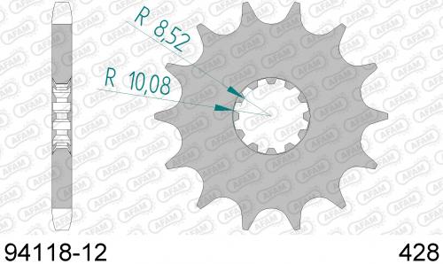 AFAM FRONT 12T, 428 AF19411812
