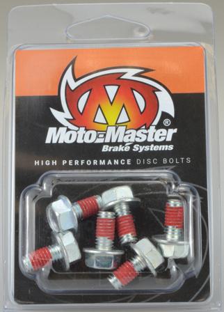 MOTO MASTER 012017, DISC BOLT, FR/RR (PER 6 PCS)