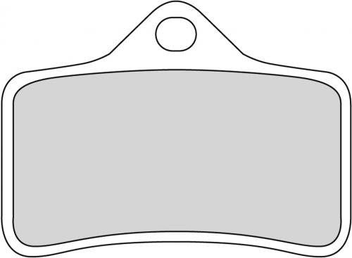 FERODO FDB2033P BRAKE PADS ORGANIC