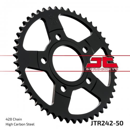 JT SPROCKETS REAR STEEL 50T, 428 JTR024250