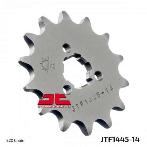 JT SPROCKETS FRONT STEEL 14T, 520 JTF144514
