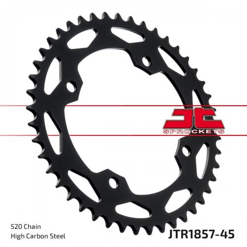 JT SPROCKETS REAR STEEL 45T, 520 JTR185745