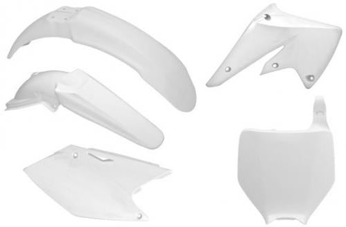 RTECH PLASTICS KIT 5 PCS KAWASAKI WHITE 563225564