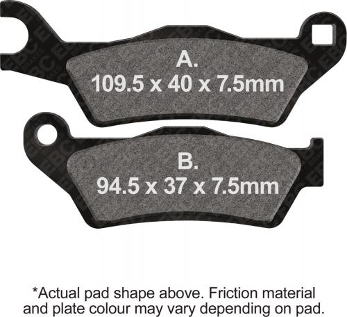 EBC SFA 732 EBC SCOOTER PADS