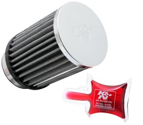 K&N UNIVERSAL FILTER CHROME RC-1280