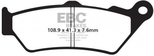 EBC SFA 209/2HH EBC SCOOTER DISC PADS