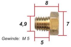 KEYSTER MAIN JET #128 TEIKEI KYM-01B128