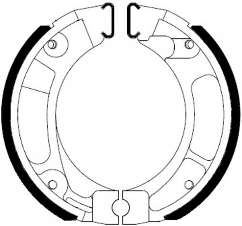 FERODO FSB705A BRAKE SHOE SET