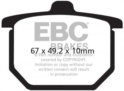 EBC FA 30V EBC SEMI SINTERED DISC PADS