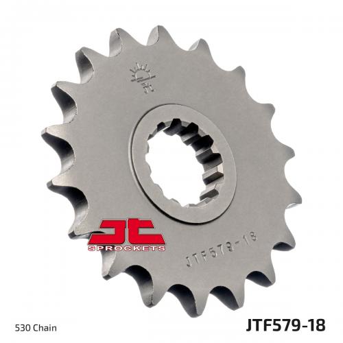 JT SPROCKETS FRONT STEEL 18T, 530 JTF057918