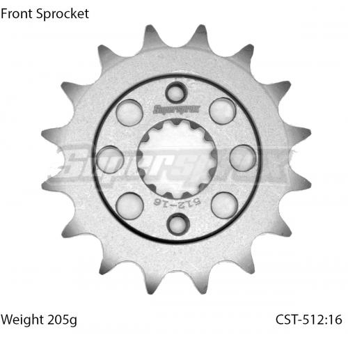 SUPERSPROX SUPERSPROX FRONT 16T, 520 SU151216