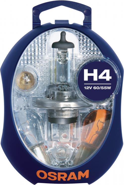 OSRAM 12V H4 SPARE LAMP SET