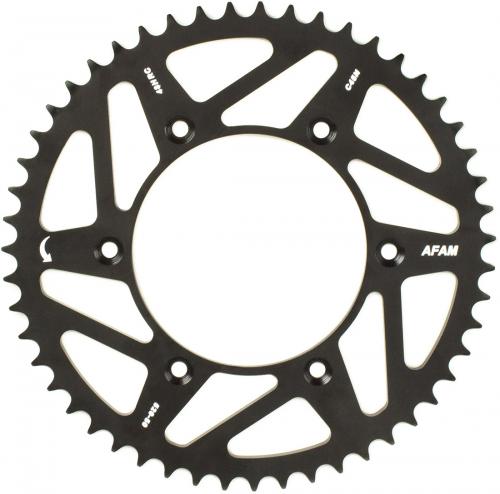 AFAM OFF-ROAD STEEL HDK SPROCKET 50T, 520 BLACK AF212323K50