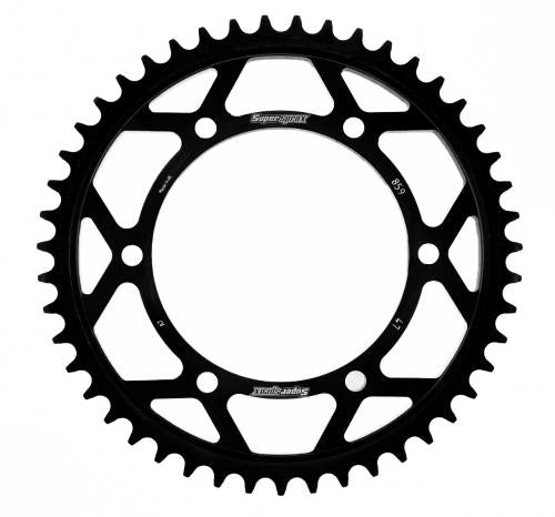 SUPERSPROX SUPERSPROX REAR STEEL 47T, BLACK, 530 SU485947B