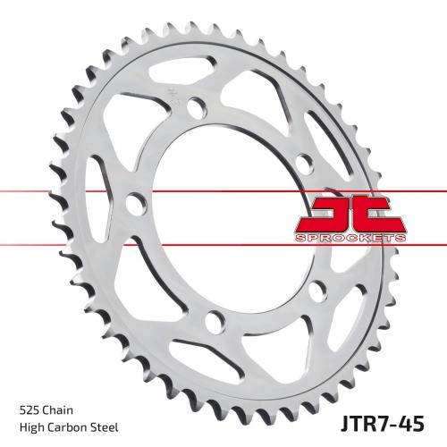 JT SPROCKETS REAR STEEL 45T, 525 JTR000745